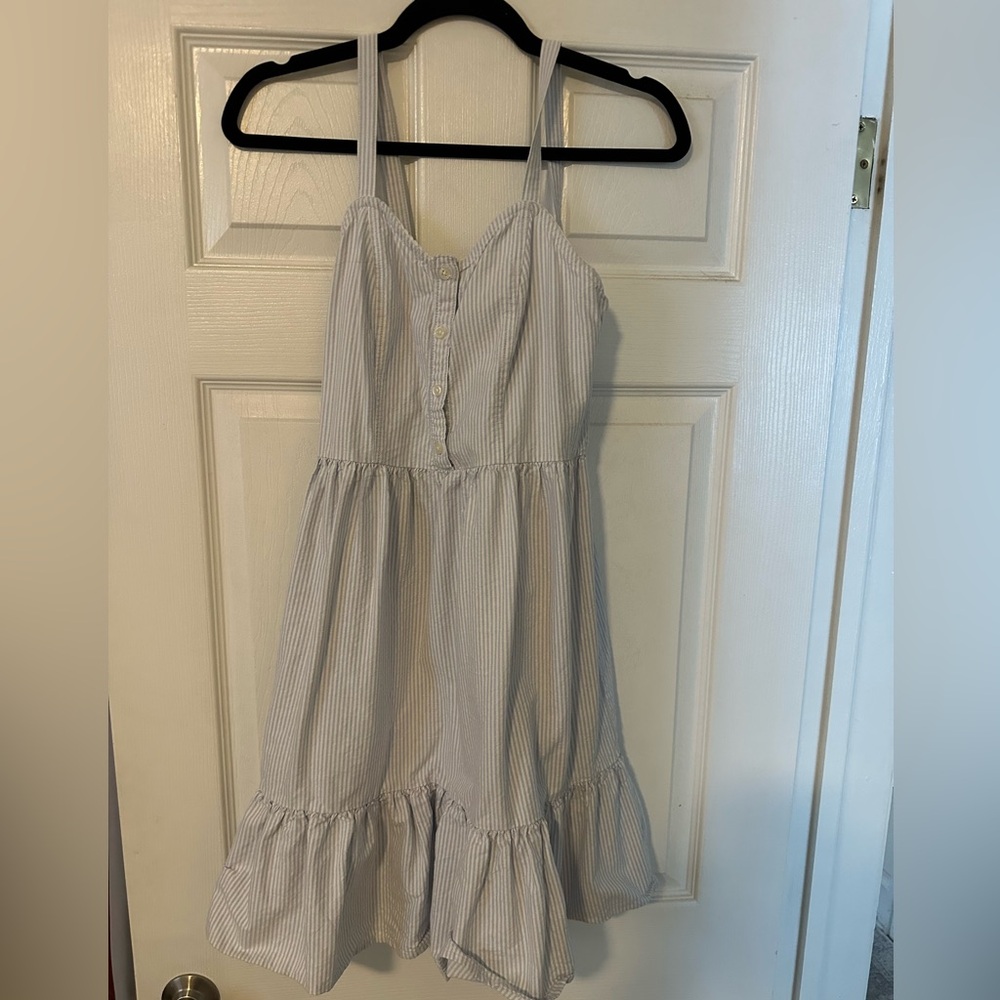 Brandy Melville Kids Dress in Blue and White